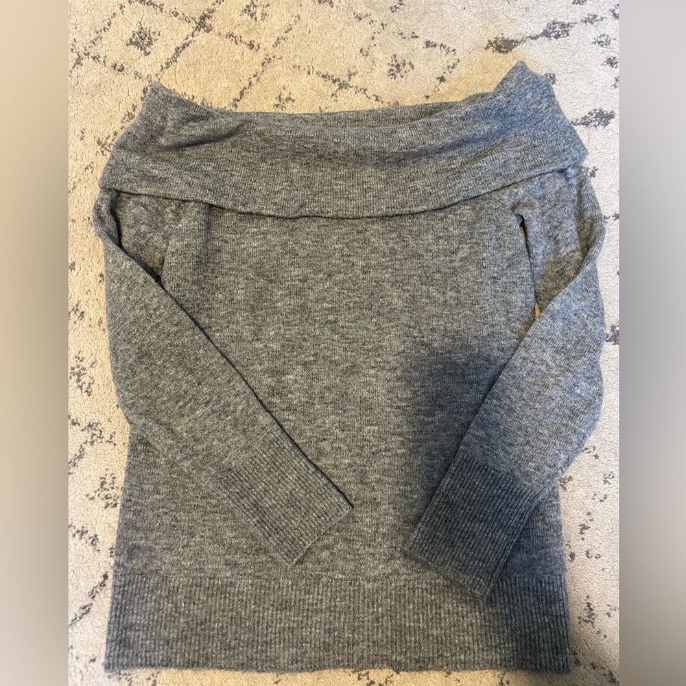 Off the shoulder sweater